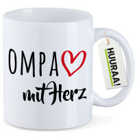 Kaffeetasse OMPA mit Herz 330ml
