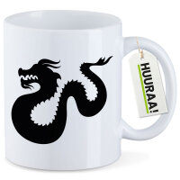 Kaffeetasse Dragon Silhouette 330ml