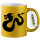 Glitzertasse Dragon Silhouette 330ml