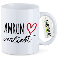 Kaffeetasse Amrum verliebt 330ml