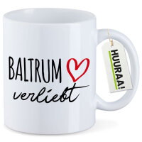 Kaffeetasse Baltrum verliebt 330ml
