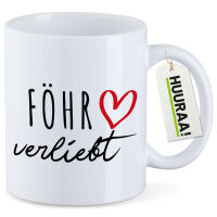 Kaffeetasse Föhr verliebt 330ml