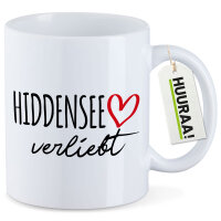 Kaffeetasse Hiddensee verliebt 330ml