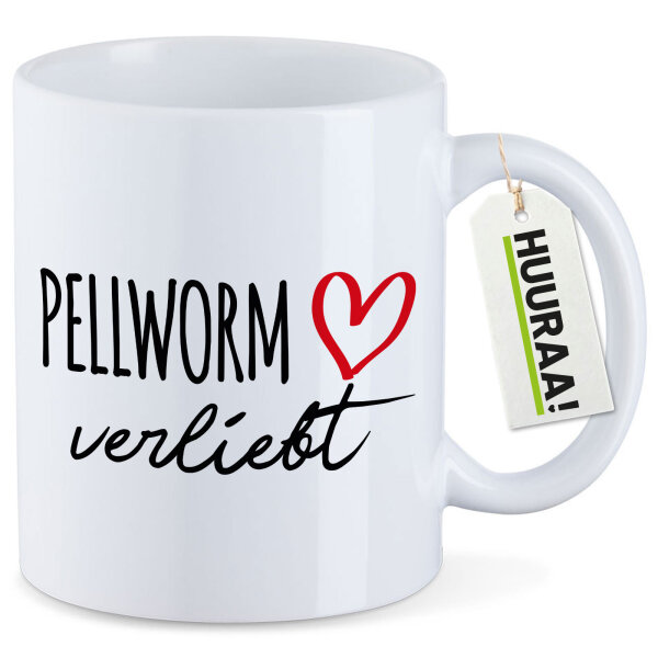 Kaffeetasse Pellworm verliebt 330ml