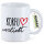 Kaffeetasse Korfu verliebt 330ml