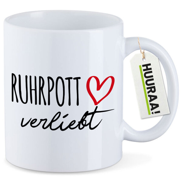 Kaffeetasse Ruhrpott verliebt 330ml