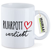Kaffeetasse Ruhrpott verliebt 330ml