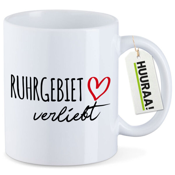 Kaffeetasse Ruhrgebiet verliebt 330ml