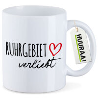Kaffeetasse Ruhrgebiet verliebt 330ml
