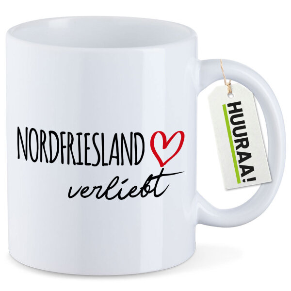 Kaffeetasse Nordfriesland verliebt 330ml