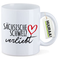 Kaffeetasse Sächsische Schweiz verliebt 330ml