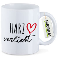 Kaffeetasse Harz verliebt 330ml