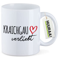 Kaffeetasse Kraichgau verliebt 330ml