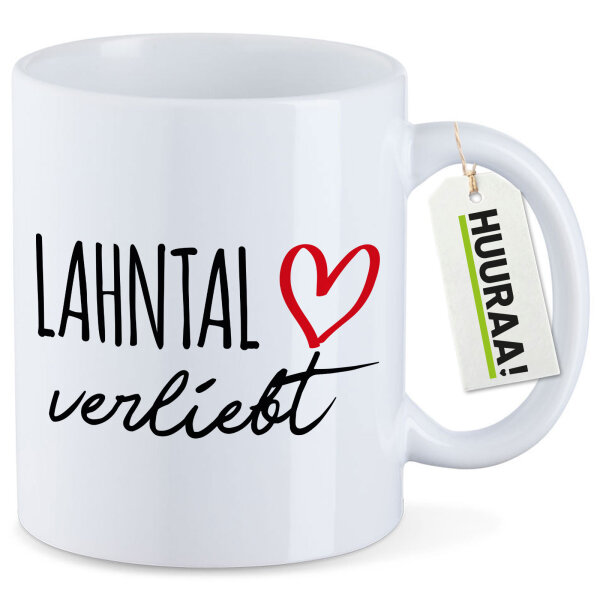 Kaffeetasse Lahntal verliebt 330ml