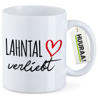 Kaffeetasse Lahntal verliebt 330ml