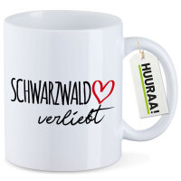 Kaffeetasse Schwarzwald verliebt 330ml