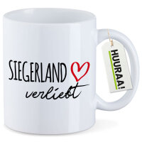 Kaffeetasse Siegerland verliebt 330ml