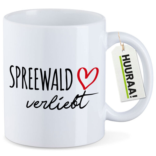 Kaffeetasse Spreewald verliebt 330ml