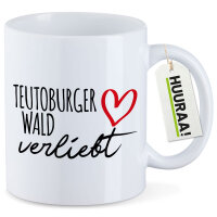 Kaffeetasse Teutoburger Wald verliebt 330ml
