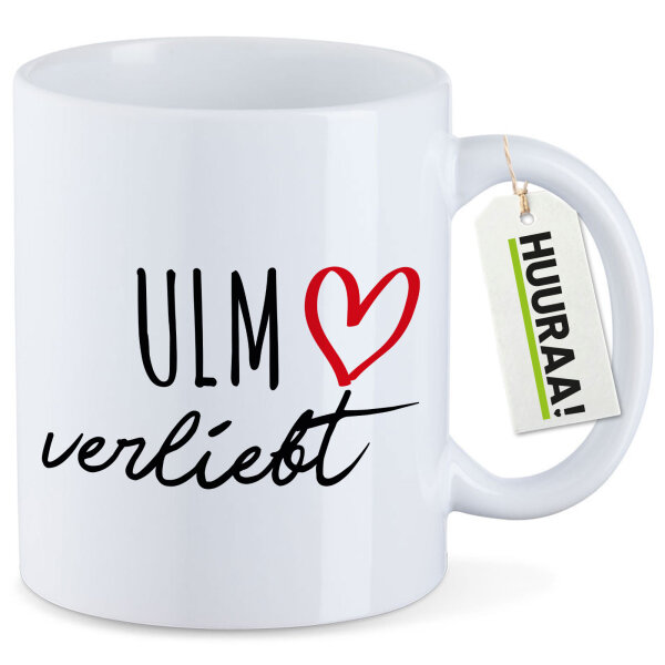 Kaffeetasse Ulm verliebt 330ml