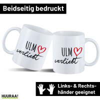 Kaffeetasse Ulm verliebt 330ml