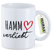 Kaffeetasse Hamm verliebt 330ml
