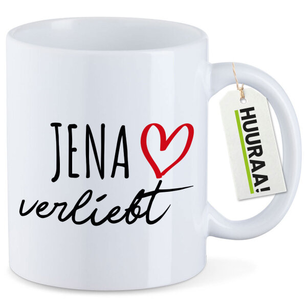 Kaffeetasse Jena verliebt 330ml