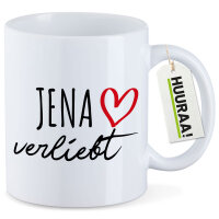 Kaffeetasse Jena verliebt 330ml