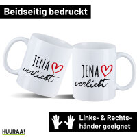 Kaffeetasse Jena verliebt 330ml