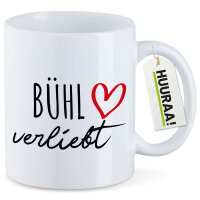 Kaffeetasse Bühl verliebt 330ml