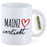 Kaffeetasse Mainz verliebt 330ml