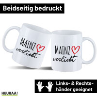 Kaffeetasse Mainz verliebt 330ml