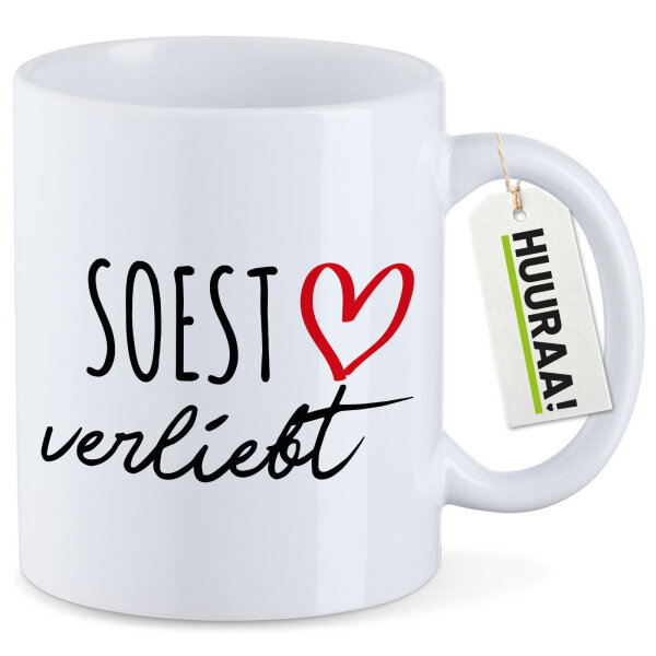 Kaffeetasse Soest verliebt 330ml