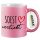 Kaffeebecher Soest verliebt 330ml Pink
