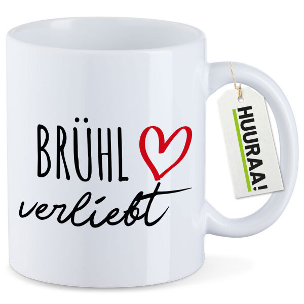 Kaffeetasse Brühl verliebt 330ml