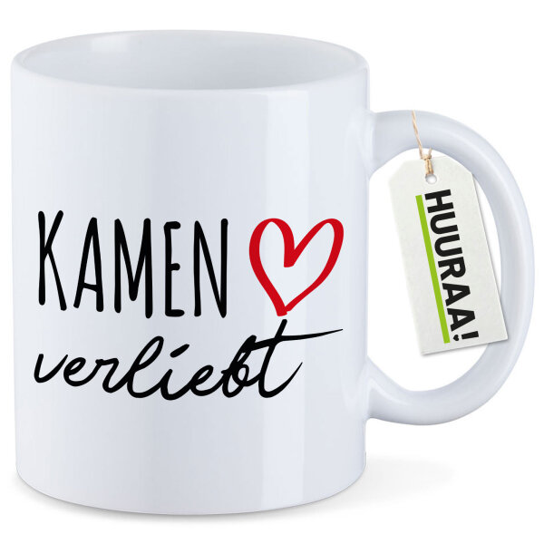 Kaffeetasse Kamen verliebt 330ml