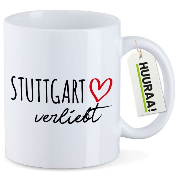 Kaffeetasse Stuttgart verliebt 330ml