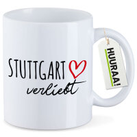 Kaffeetasse Stuttgart verliebt 330ml
