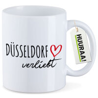 Kaffeetasse Düsseldorf verliebt 330ml