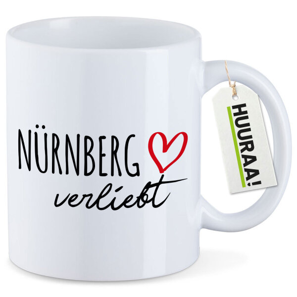 Kaffeetasse Nürnberg verliebt 330ml