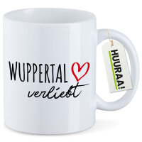 Kaffeetasse Wuppertal verliebt 330ml