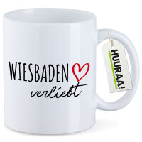 Kaffeetasse Wiesbaden verliebt 330ml
