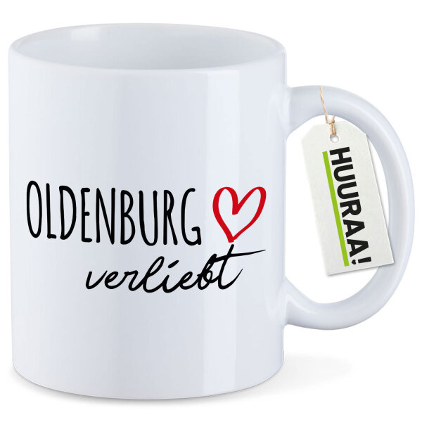 Kaffeetasse Oldenburg verliebt 330ml