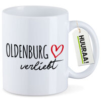 Kaffeetasse Oldenburg verliebt 330ml