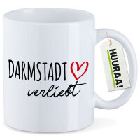 Kaffeetasse Darmstadt verliebt 330ml
