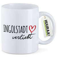Kaffeetasse Ingolstadt verliebt 330ml