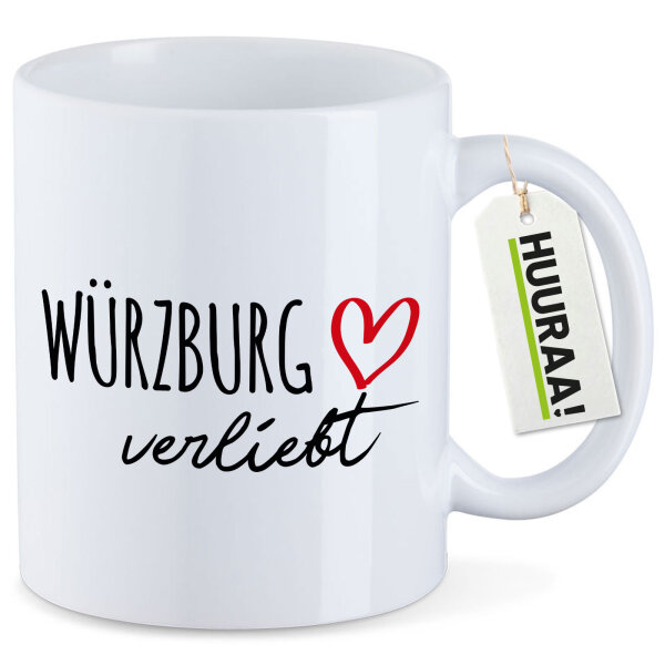 Kaffeetasse Würzburg verliebt 330ml