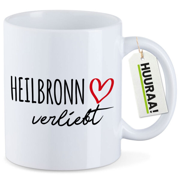 Kaffeetasse Heilbronn verliebt 330ml