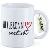 Kaffeetasse Heilbronn verliebt 330ml