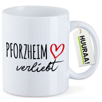 Kaffeetasse Pforzheim verliebt 330ml